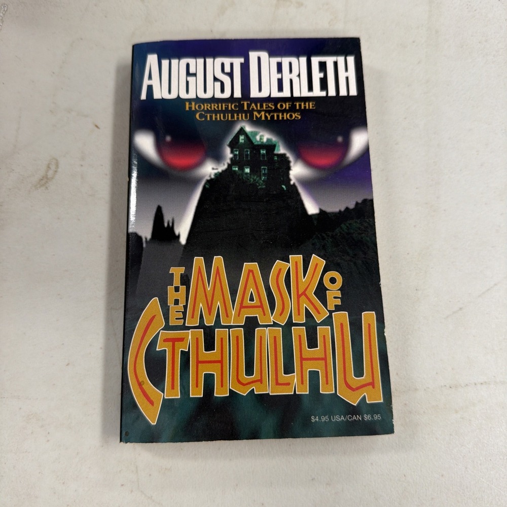 THE MASK OF CTHULHU by August Derleth 1996 Paperback Horror Sci-Fi 9780786703371